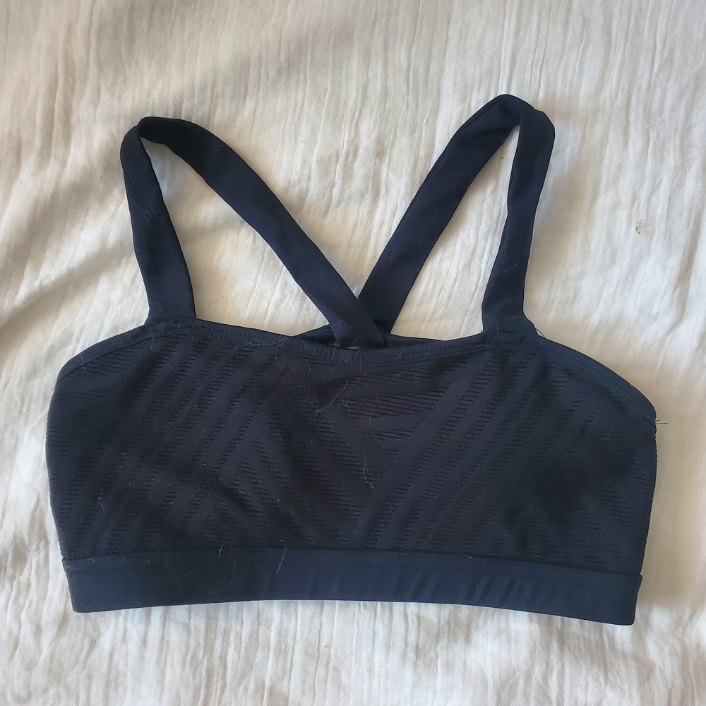 Tonic Active Black Sports Bra Canadian Made Suze S